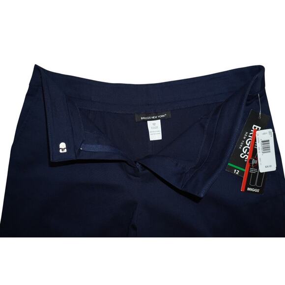 Briggs New York Women’s Navy Trousers – Size 12 (NWT) - Picture 4 of 5
